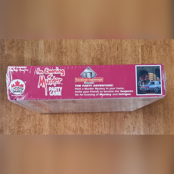 An Evening of Murder Terminal Espionage Murder Vtg Mystery Party Game NEW - Picture 4 of 5